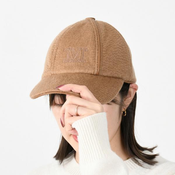 Max Mara（マックスマーラ） 帽子 キャップ カシミヤ ベースボール