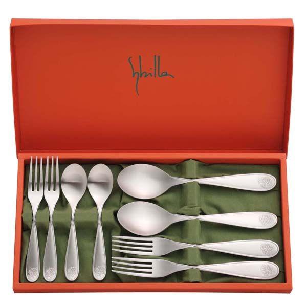 Sybilla（シビラ） カトラリーセット ブランチ8pc グラバードS 2人用