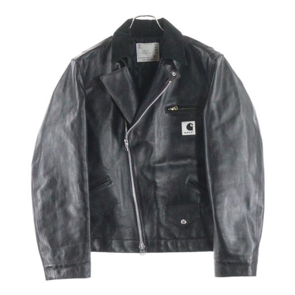 sacai（サカイ） 25AW ×Carhartt WIP Leather Jacket カーハート