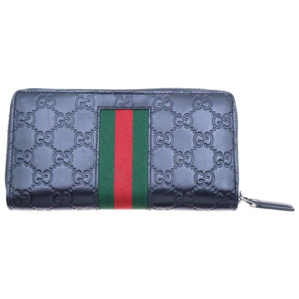 GUCCI（グッチ） シェリーライン グッチシマ ラウンドファスナー長財布