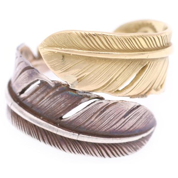 goro's（ゴローズ） コンビフェザーリング シルバー/ゴールド : BRING