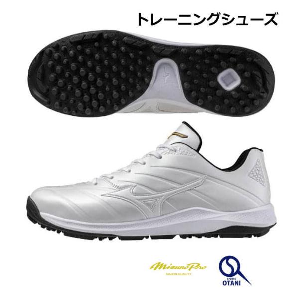 Mizuno Pro トレーニングシューズ ミズノプロ 幅広 白 メンズ レディス