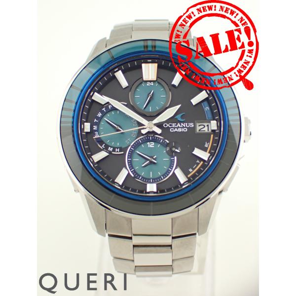 OCEANUS カシオ オシアナス マンタ 江戸切子ベゼル 世界限定3000本 OCW