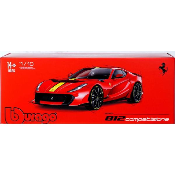 1/18 フェラーリ コンペティオーネ Ferrari 812 Competizione レッド