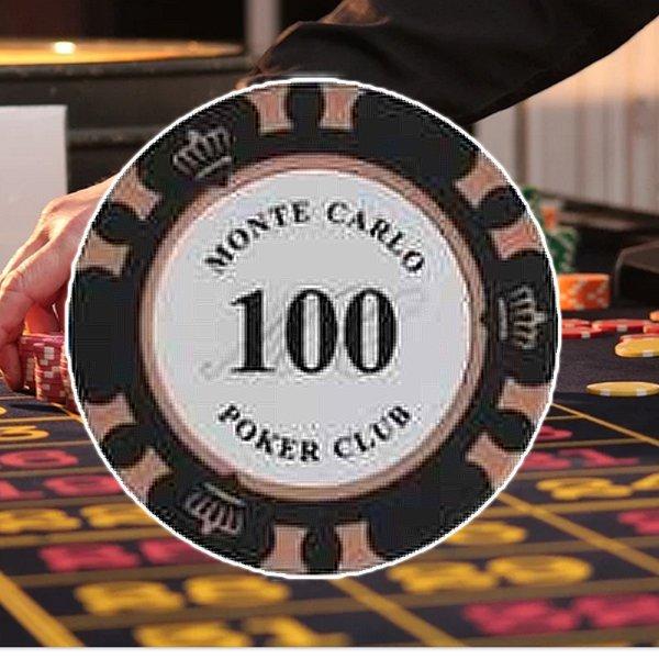 19 MGM社正規品 カジノチップ 100枚 100$ ポーカーチップ H26 楽天市場