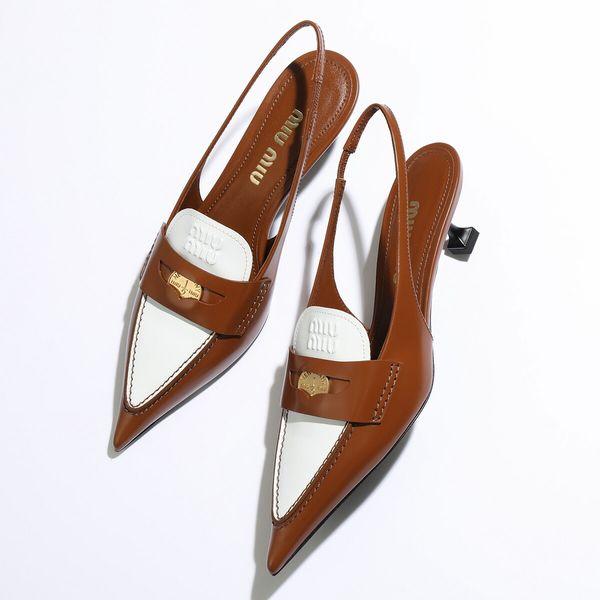 miu miu（ミュウミュウ） パンプス 5D774DF045 AZE レディース ヒール