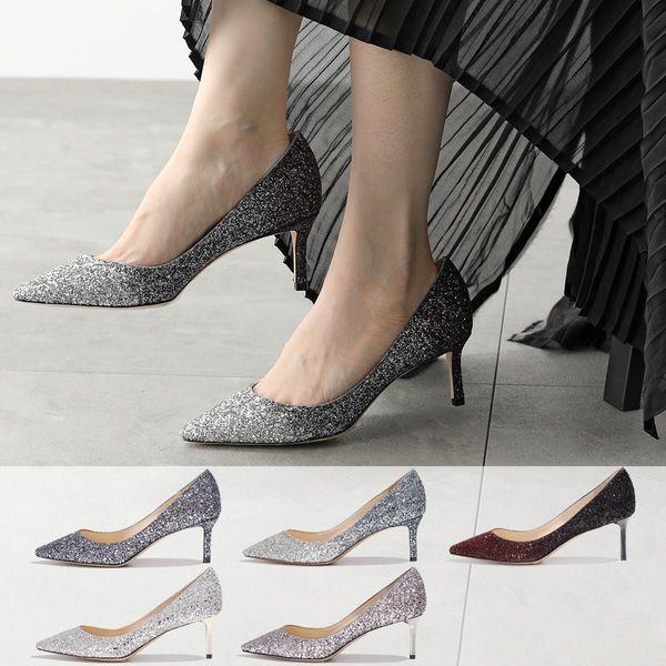 JIMMY CHOO（ジミーチュウ） パンプス ROMY 60 ARG BRE CGD CGF VKV