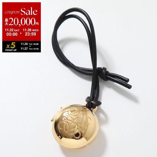 LOEWE（ロエベ） バッグチャーム ANAGRAM PEBBLE LOCKET CHARM