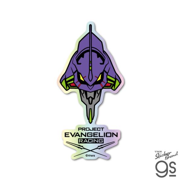 エヴァンゲリオンレーシング ホログラムステッカー 初号機 EVA RACING