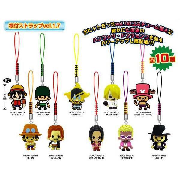 ONE PIECE ワンピース 根付ストラップ Panson Works Vol.1.7 全10種
