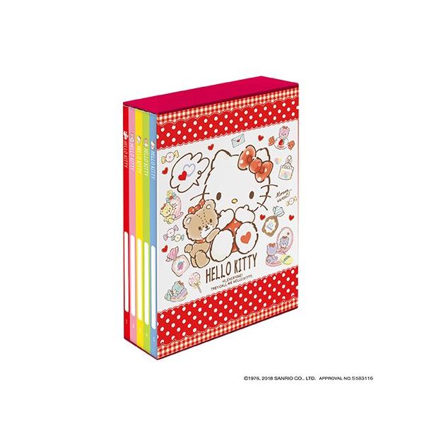 L判 ポケットアルバム サンリオ 5冊BOXポケットアルバム ハローキティ