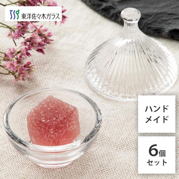 東洋佐々木ガラス アミューズボックス (オニオン形) (6個セット) 花