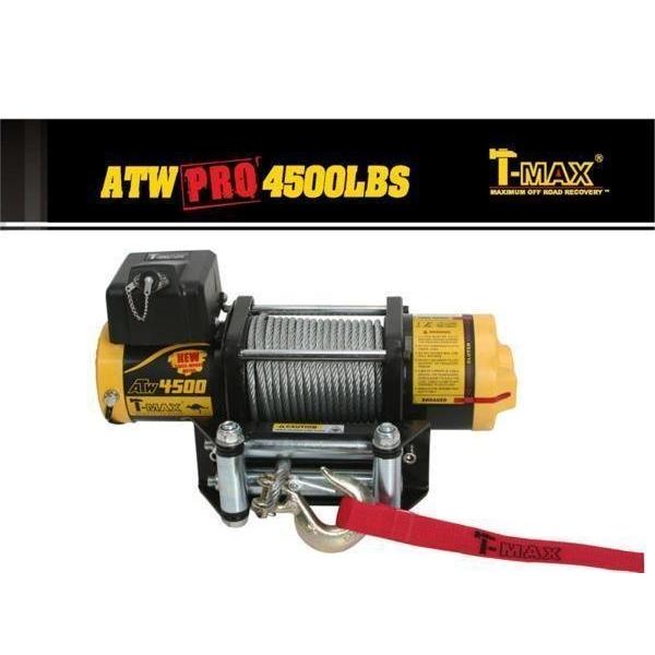 T-MAX 電動ウインチ 12V 4500LBS ATWPRO オフロード 4X4 クロカン TMAX