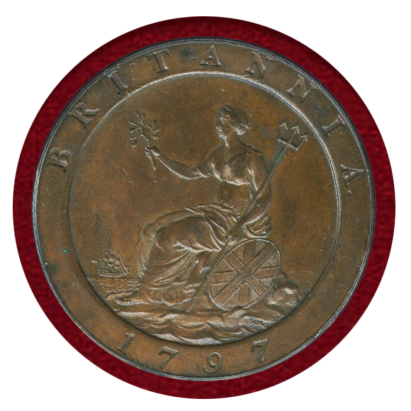 JCC | ジャパンコインキャビネット / イギリス 1797年SOHO ペニー銅貨