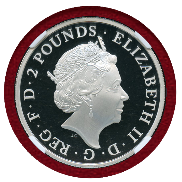 JCC | ジャパンコインキャビネット / イギリス 2015年 2ポンド 銀貨