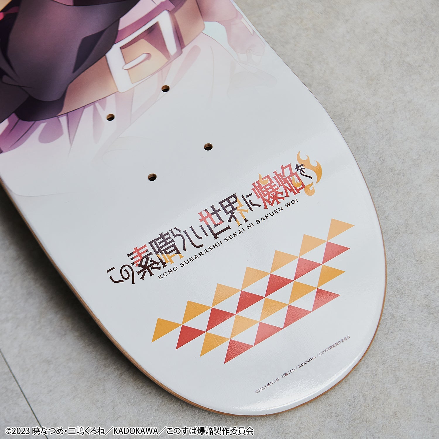 この素晴らしい世界に爆焔を！』スケートボードデッキ - Tokyo Otaku Mode