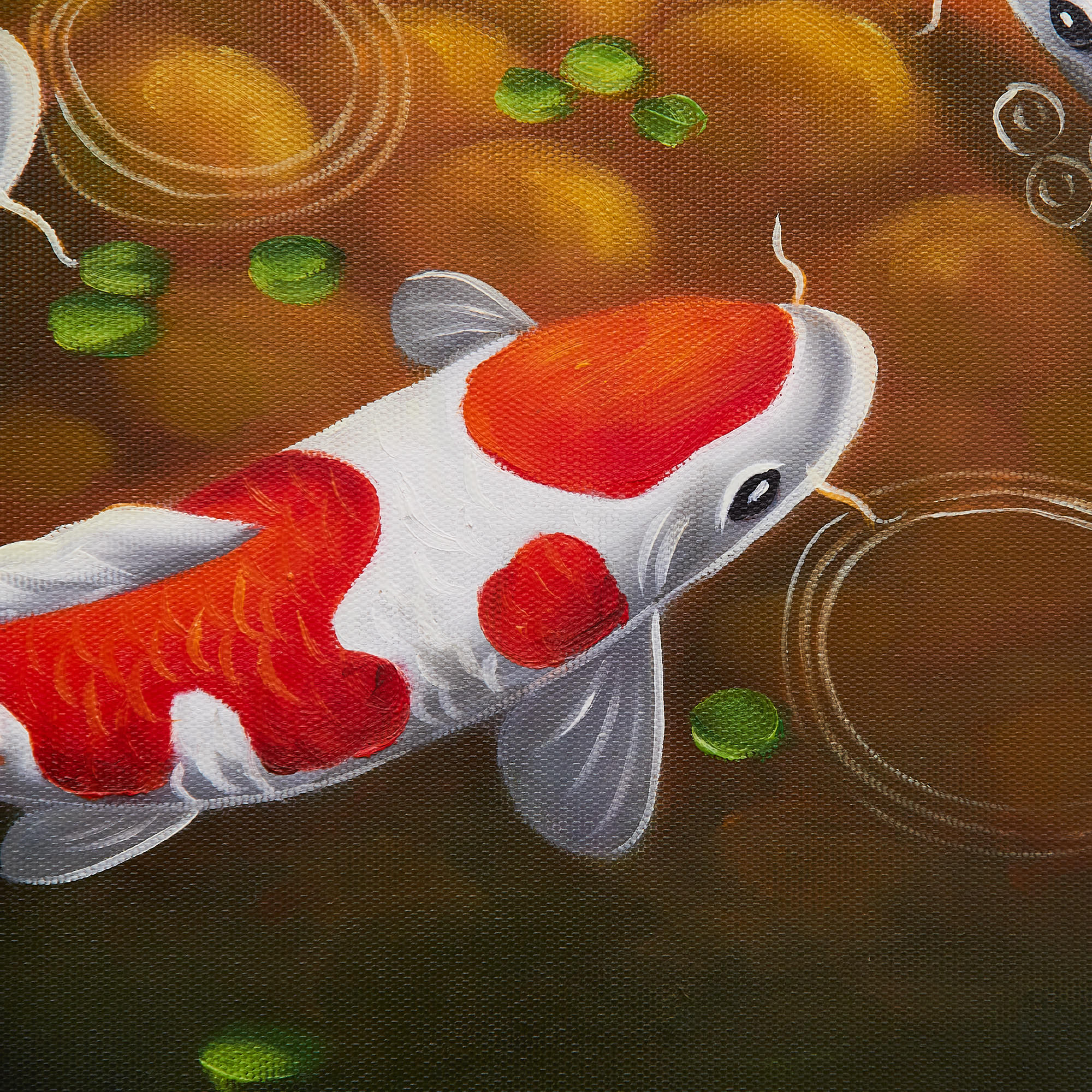 鯉の絵 7 (90X70CM) | セオアートギャラリー