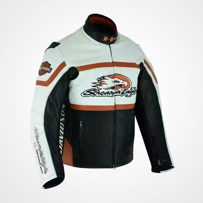 Buy Harley Davidson Screaming Eagle Raceway Jacket - Jackets Kingdom