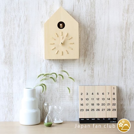 ポッポーと優しい鳴き声を奏でるおしゃれな鳩時計 more trees