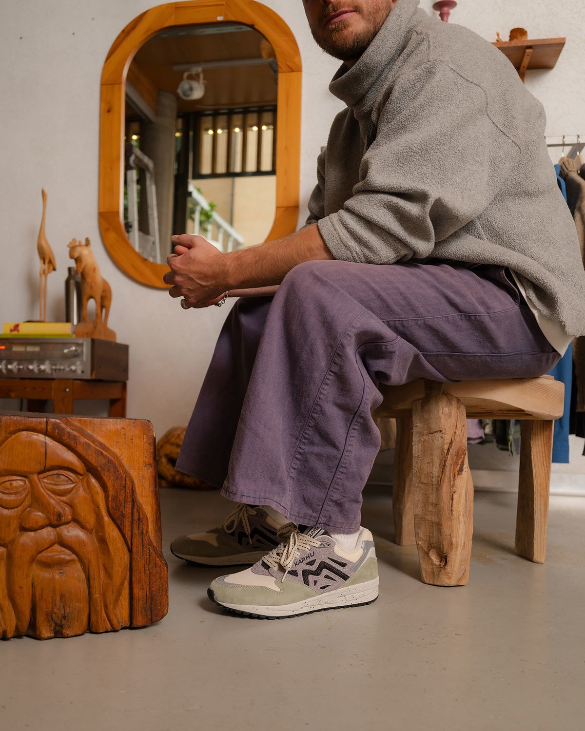 Karhu Legacy 96 – Tea / Jet Black | Comfortable everyday sneakers