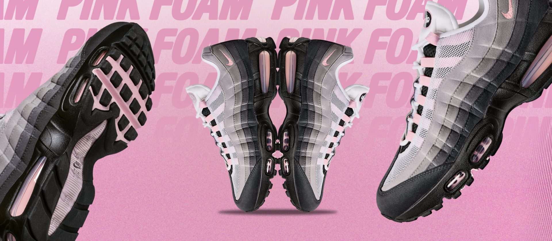 Launching 02/05: The Nike Air Max 95 OG Pink Foam -