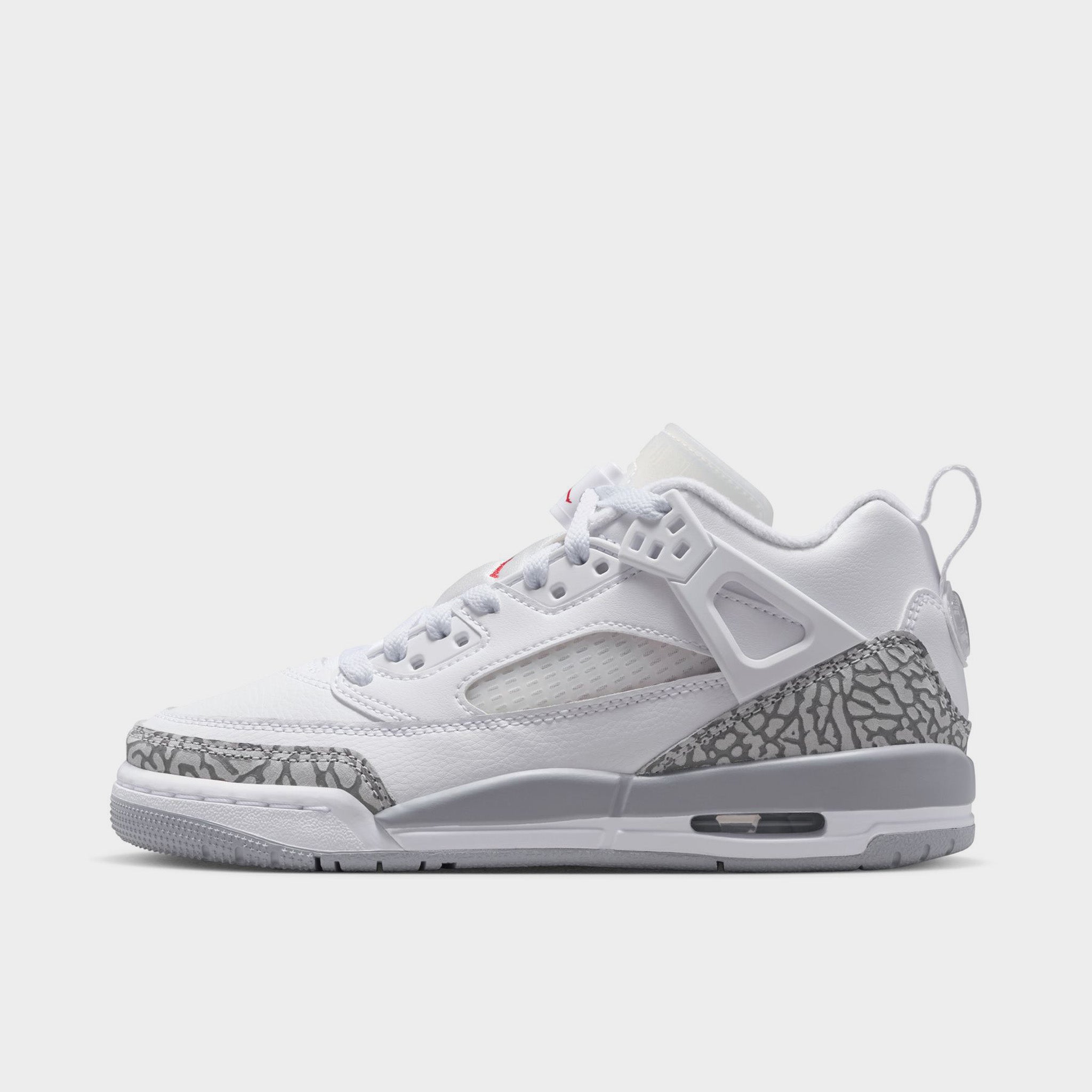 Jordan Spizike Low GS White / Wolf Grey - Varsity Red – JD Sports