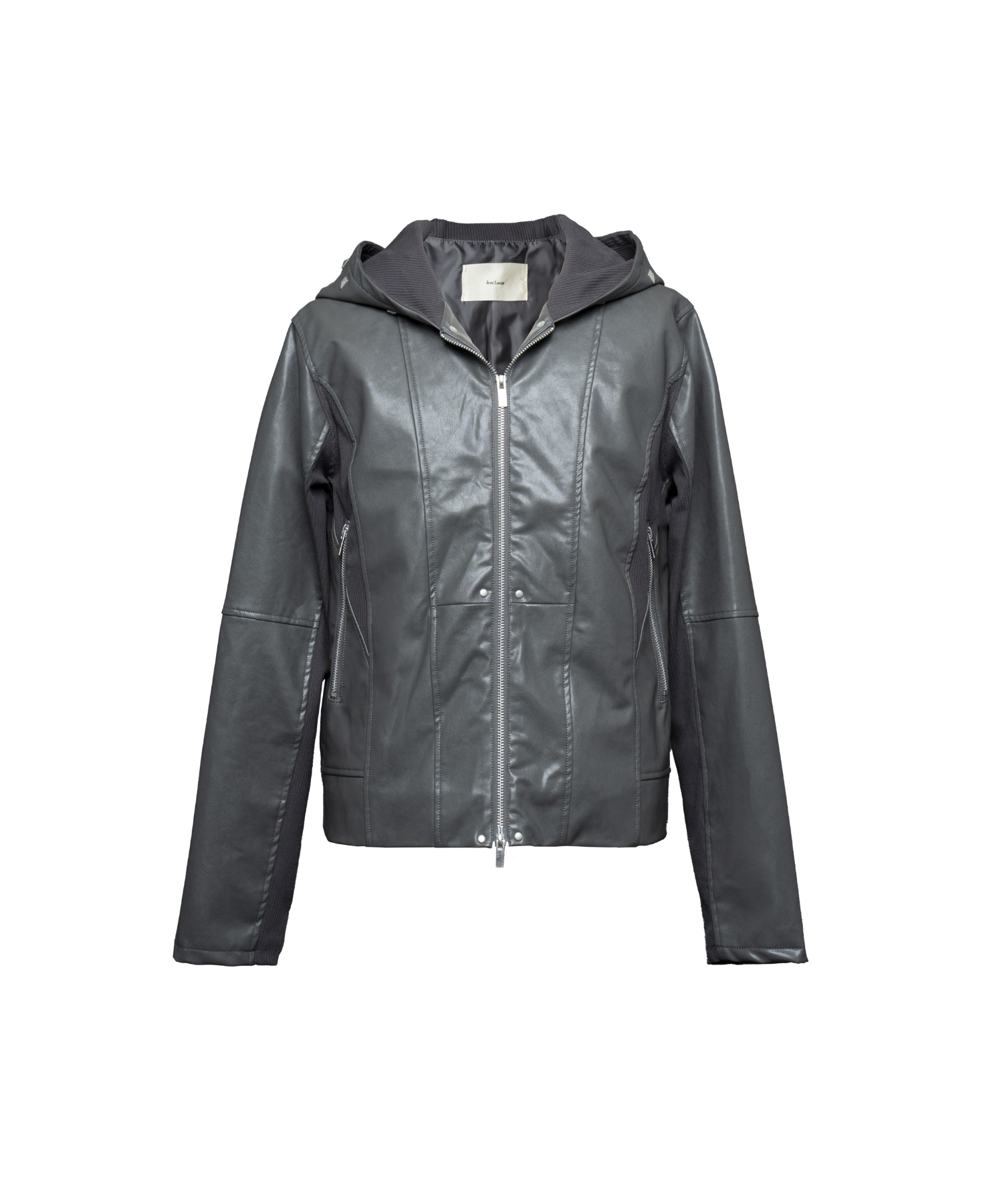 Leather Hooded Jacket – Jent Louis