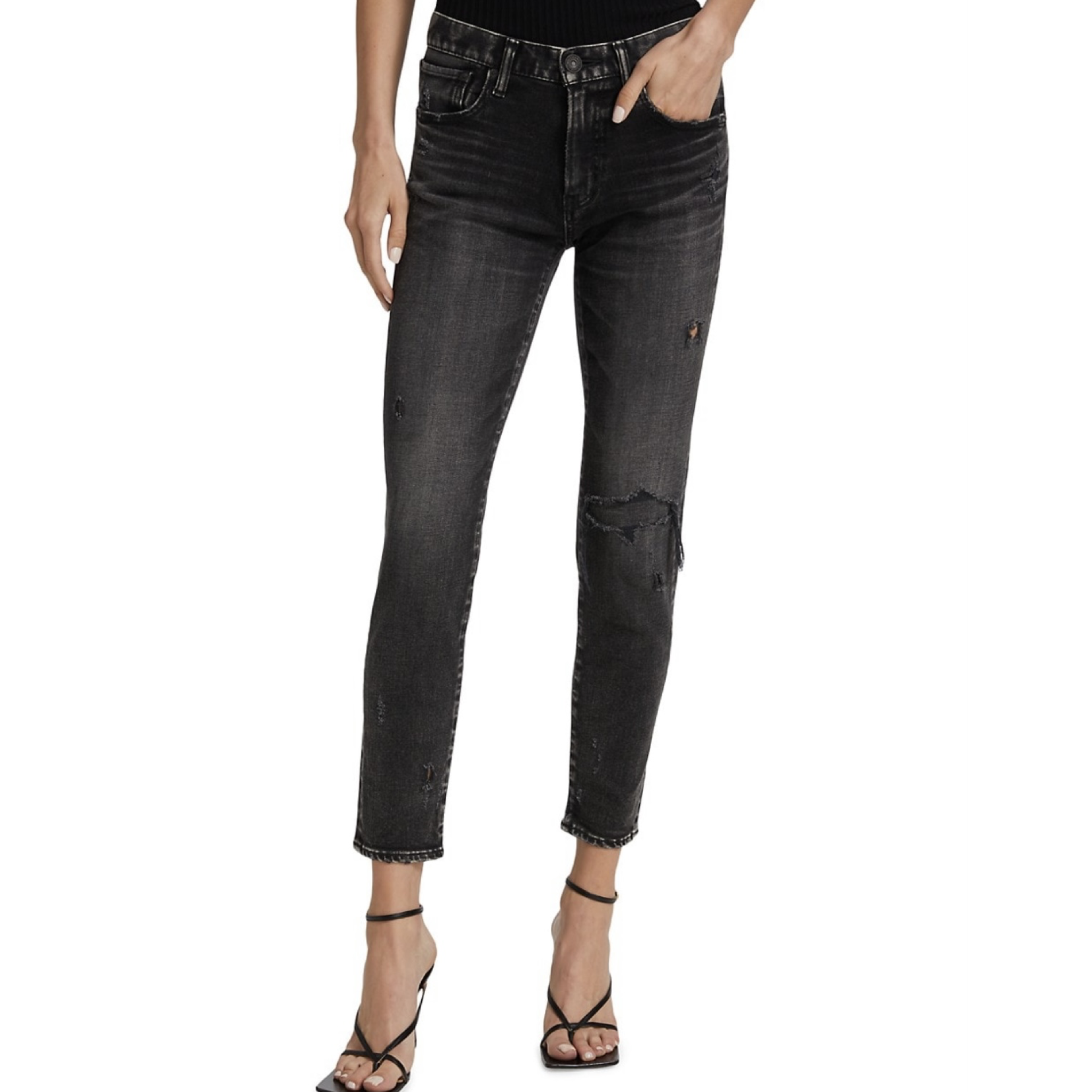 Moussy Lenwood Skinny-black – jeantherapy