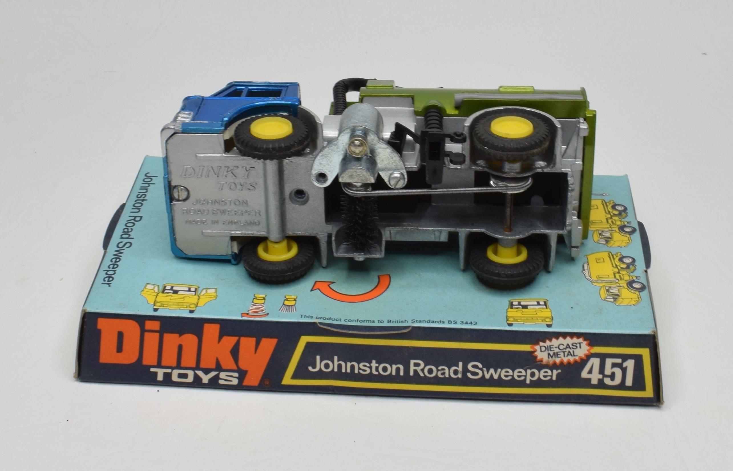 Dinky toys 451 Johnston Road Sweeper Colour Trial/Rare Colour