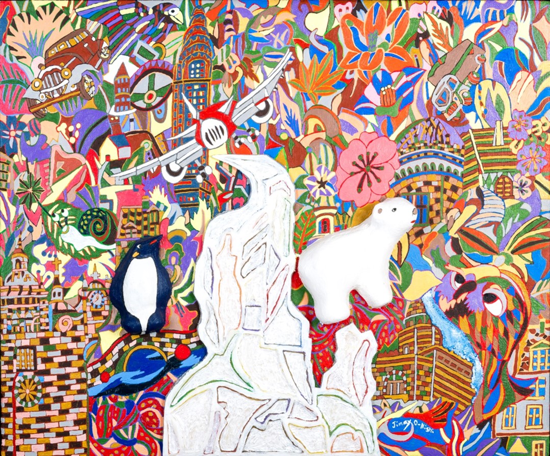 作品紹介 - ジミー大西 展覧会『ホームタウン』