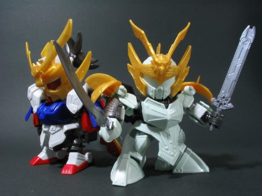 パチ組み 三国伝 真 項羽ターンXvs劉邦劉備ガンダム | 城西ドンガルドンW