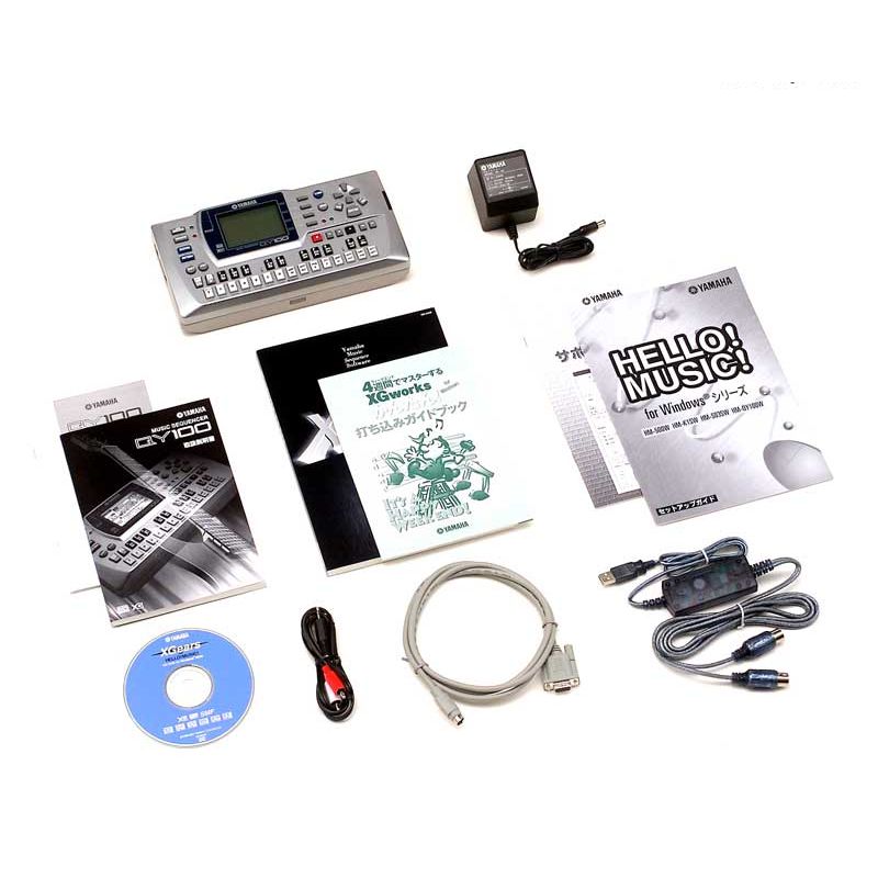 ヤマハ | HELLO! MUSIC! QY100 for Windows - シンセサイザー・音楽