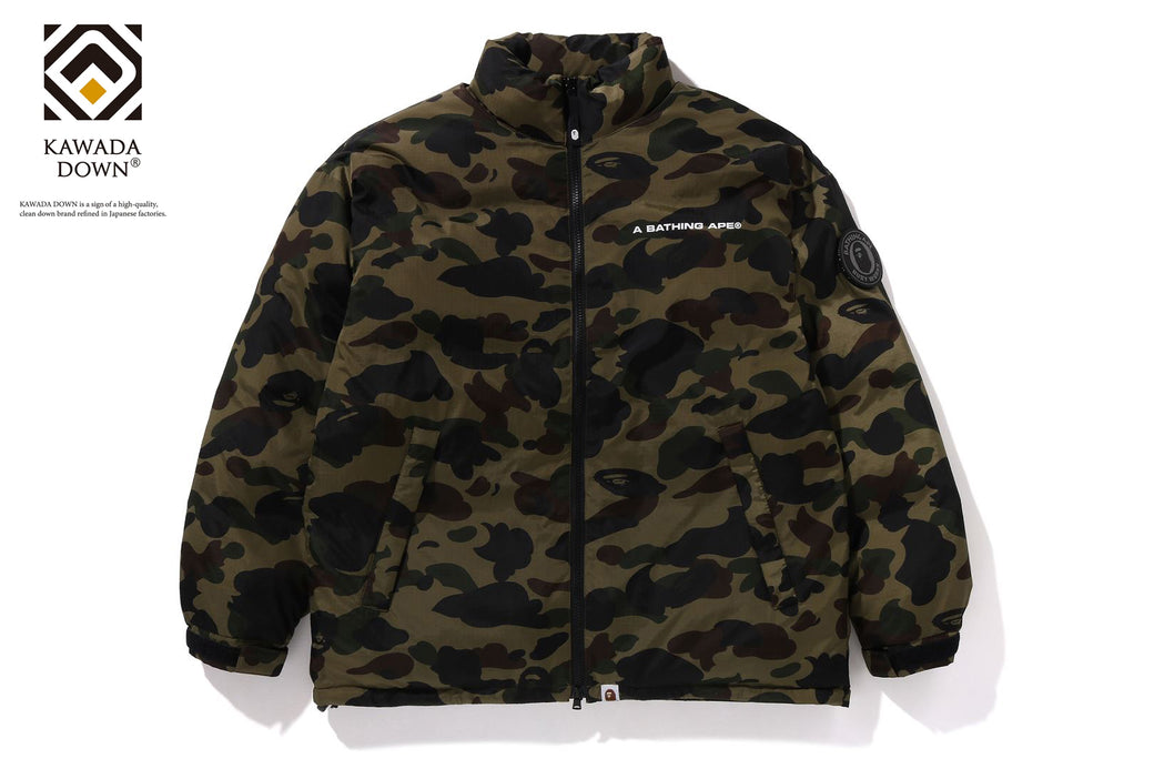 1ST CAMO DOWN JACKET | bape.com