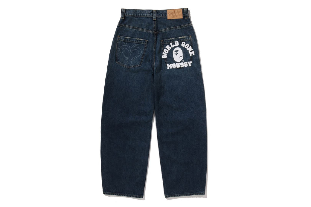 BAPE X MOUSSY 】CURVE STRAIGHT | bape.com