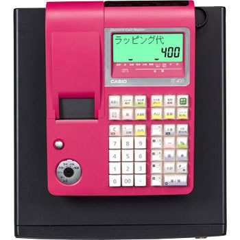 TE-400-RD 電子レジスター TE-400 1台 カシオ計算機 【通販モノタロウ】