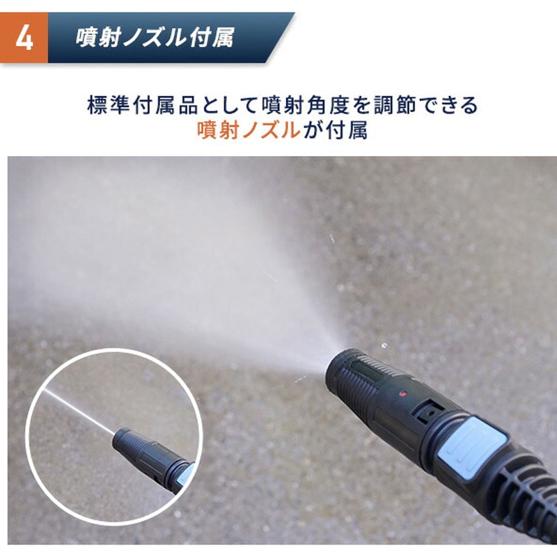 ZHPA-129(BG) 高圧洗浄機 家庭用 洗車機 強力噴射 9MPa YAMAZEN(山善