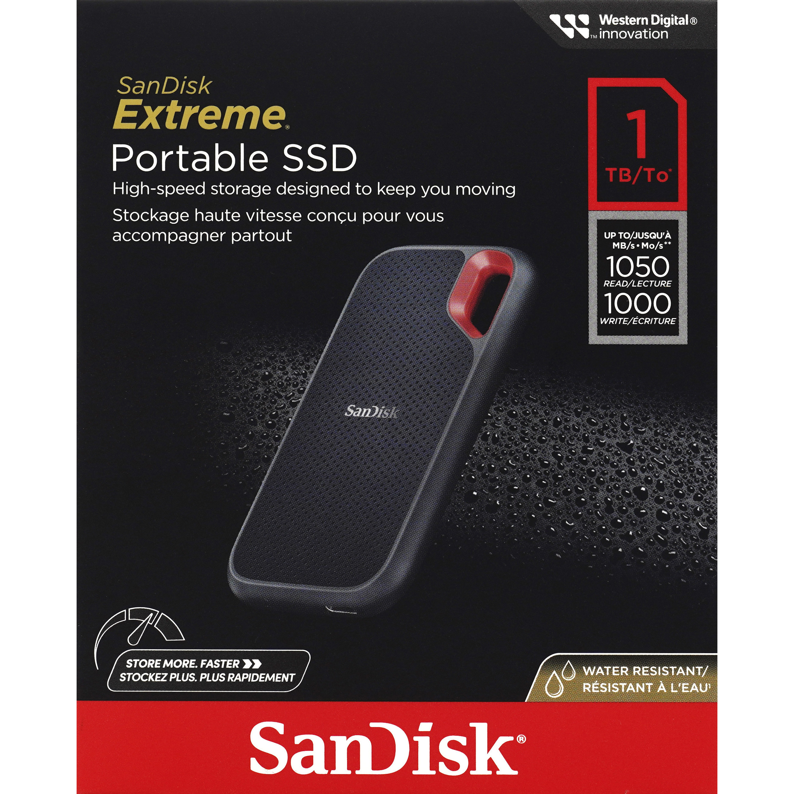 SDSSDE61-1T00-G25 エクストリーム ポータブルSSD SanDisk Extreme