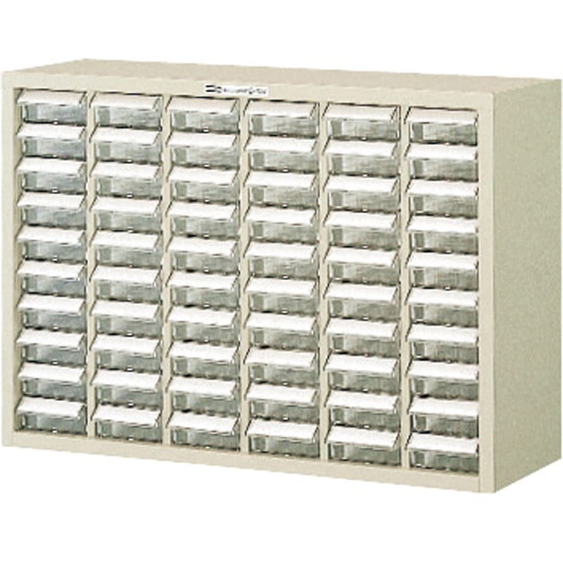 B-404 パーツキャビネット ホーザン 引出し数60 6列×10段 重ね置き