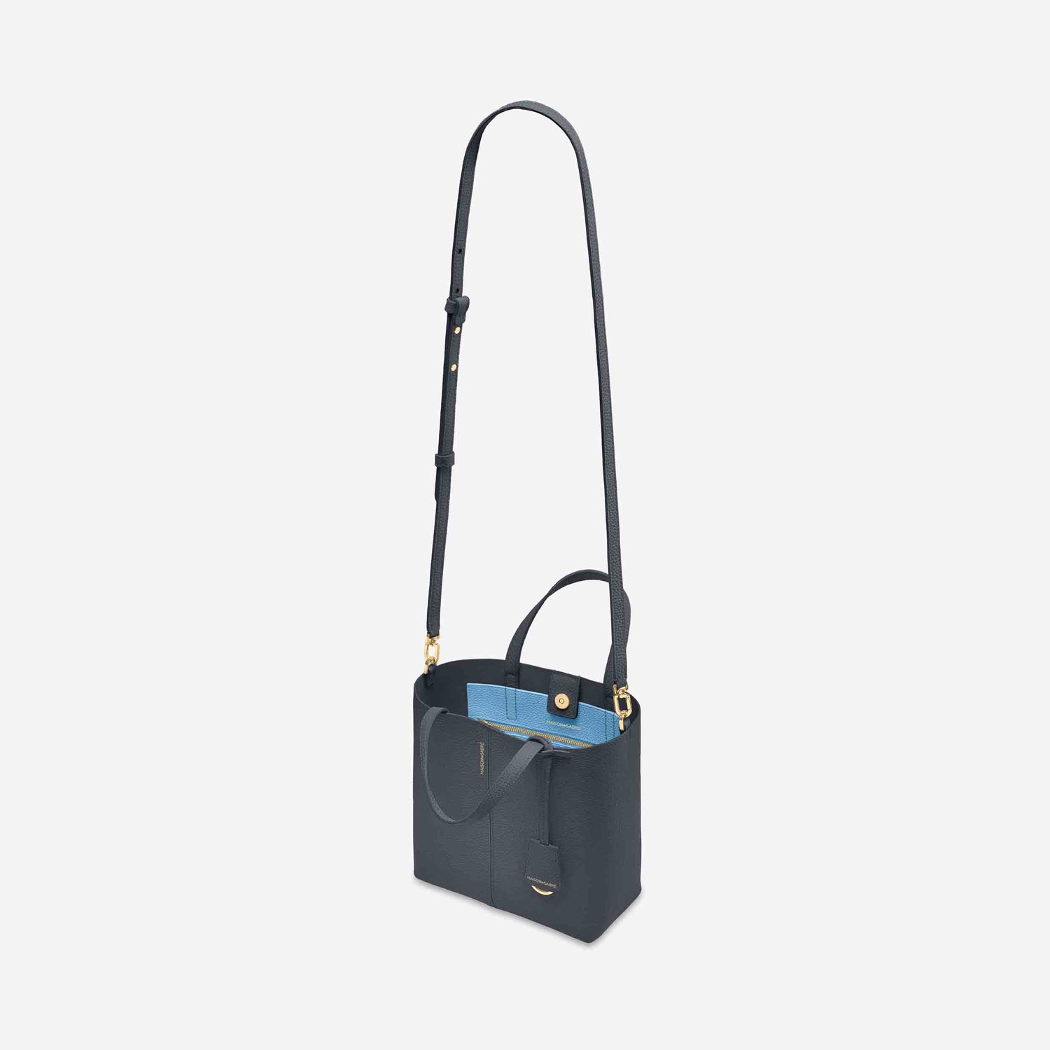 The Small Soft Tote - Graphite Sky – MAISON de SABRÉ