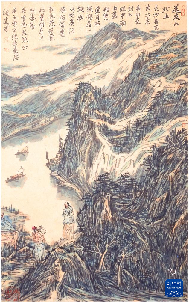 継承と革新の50年 中国現代山水画家、朱衛平氏と「縦横皴」