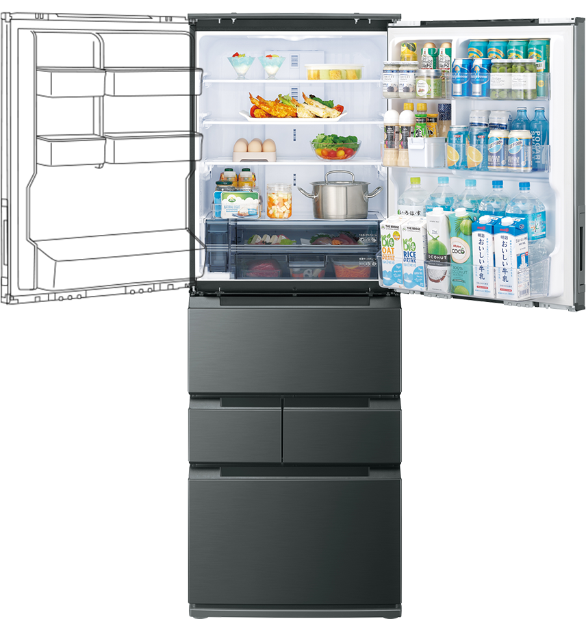 328 大人気モデル 大型冷蔵庫 SHARP どっちもドア 自動製氷機 格安