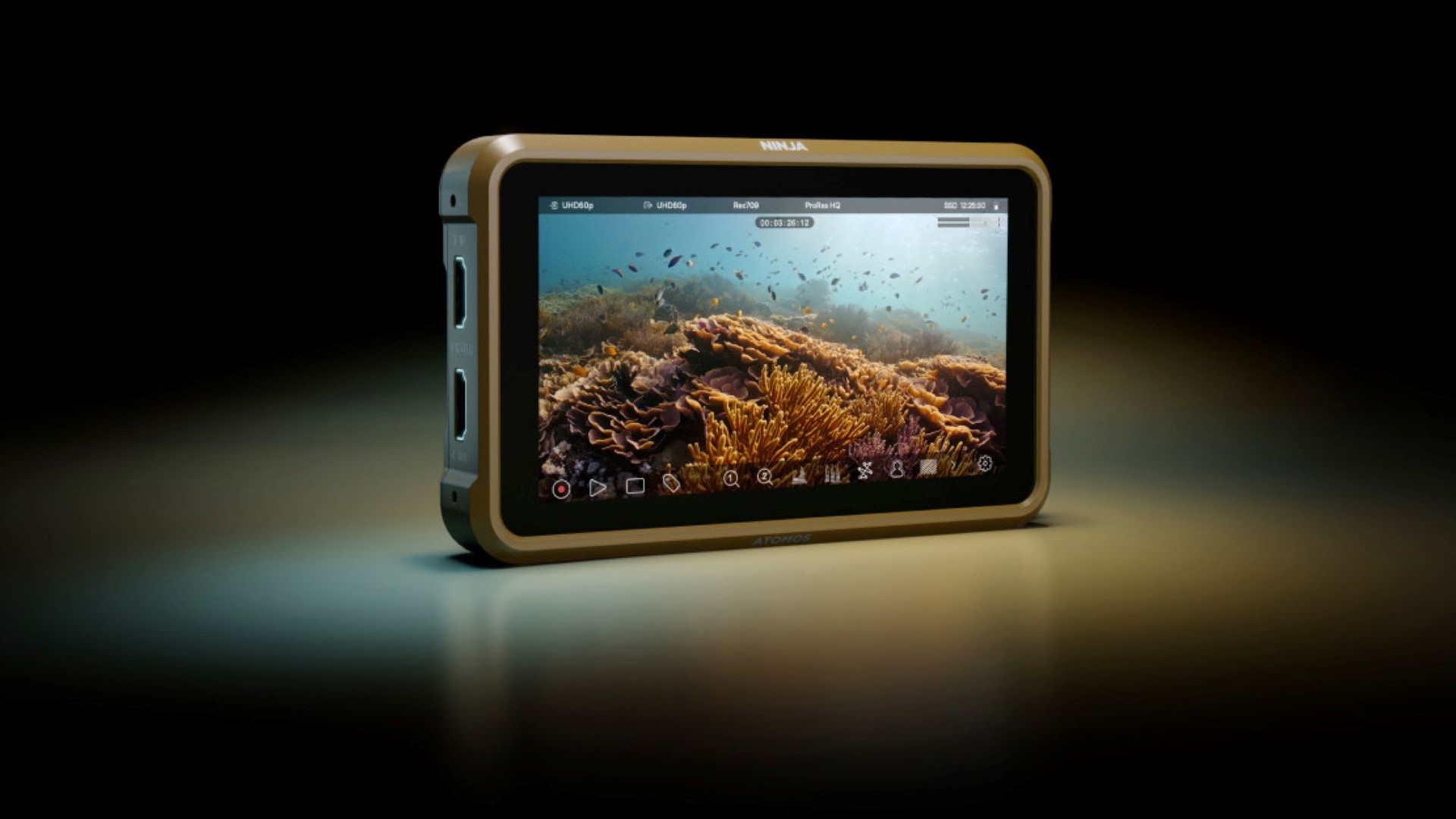 ATOMOS、カメラマウント型モニターレコーダー「新型NINJA」「NINJA