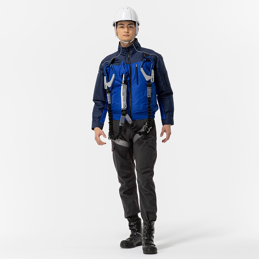 エアリージャケット TOUGH 柱上作業用 フルハーネス型安全帯対応モデル