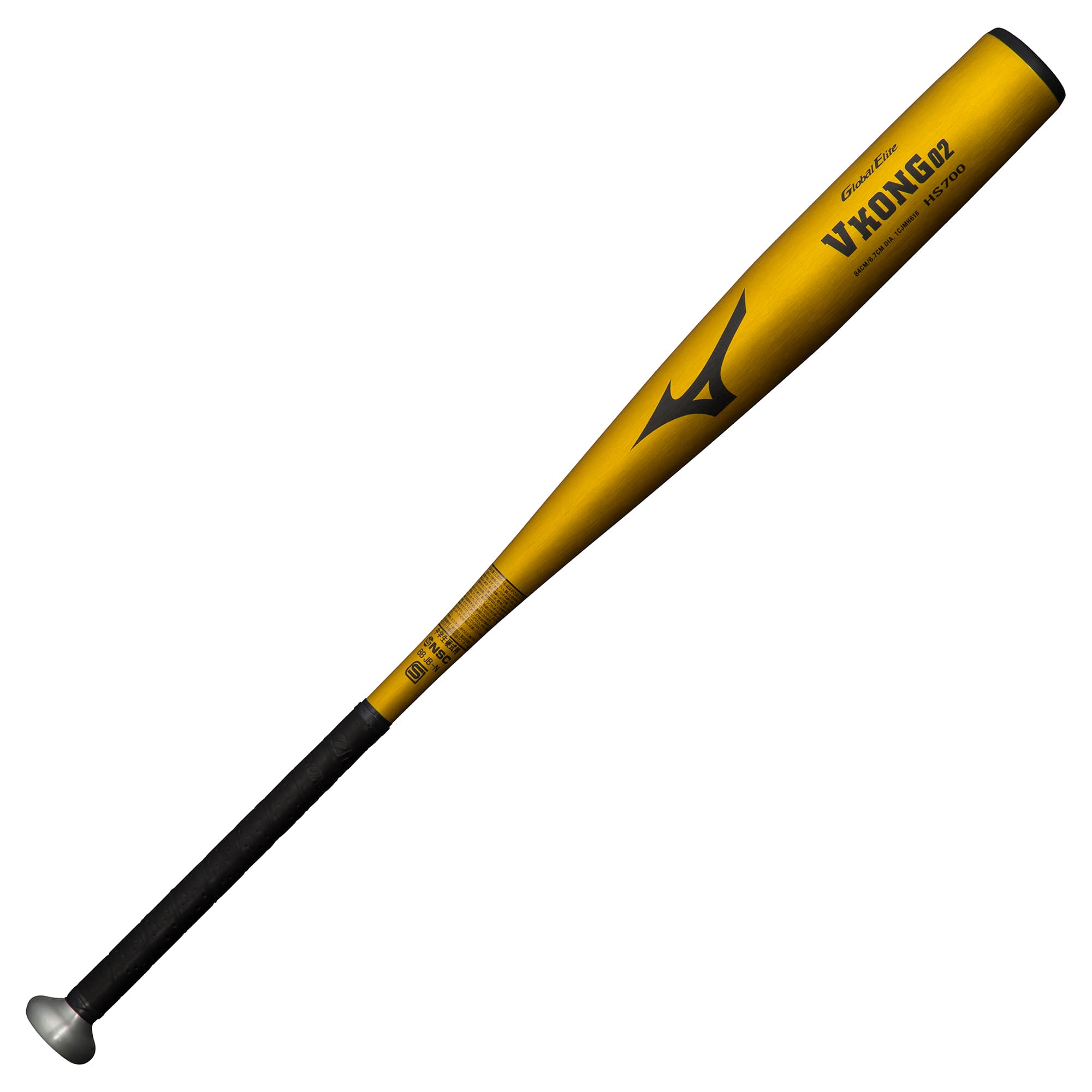 中学硬式用【グローバルエリート】Vコング02(金属製／84cm／平均830g