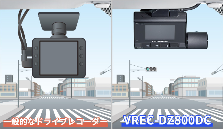 VREC-DZ800DC | ドライブレコーダー | カーナビ・カーAV carrozzeria