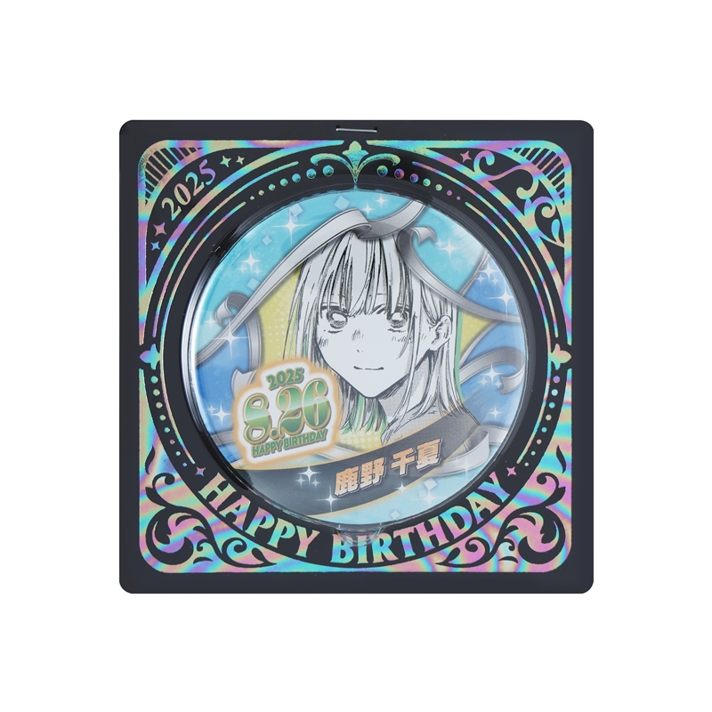 アオのハコ』バースデイ缶バッジ 鹿野千夏 BE3: アクセサリー類