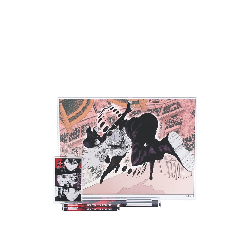 カグラバチ』アクリルジオラマ モーメント 六平千鉱＆香刈緋雪＆漣京羅