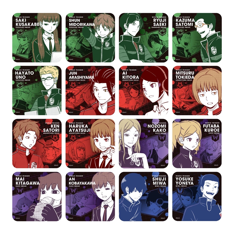 ワールドトリガー』アートコースター 第2弾 （全45種／ランダム5種