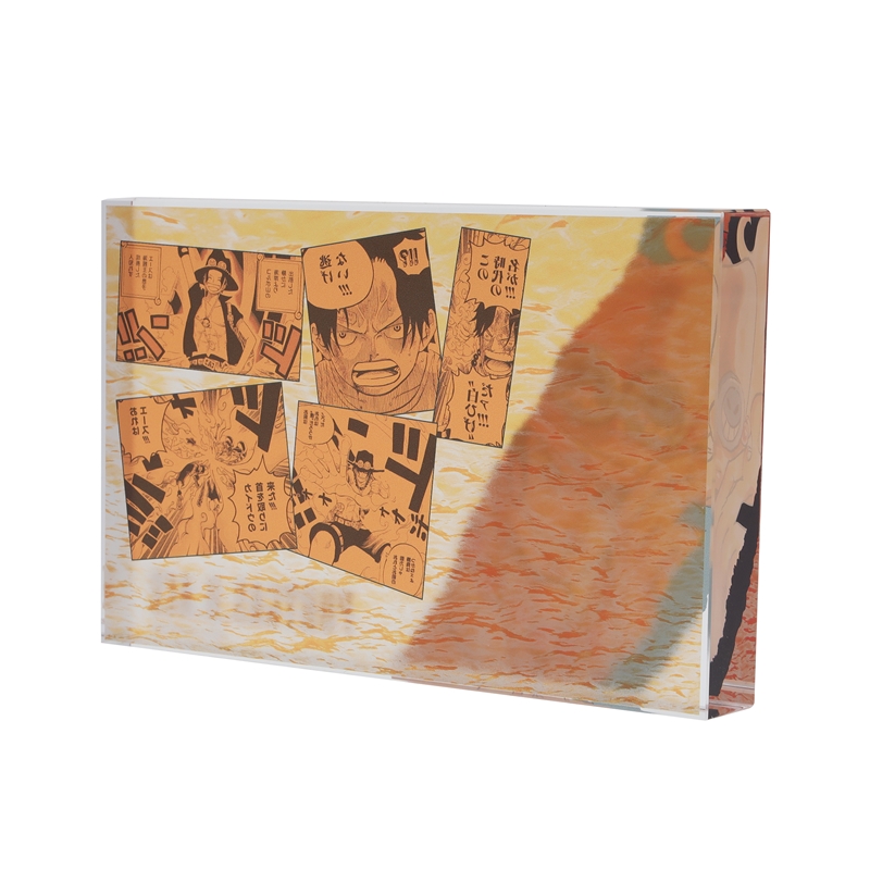 ONE PIECE』アクリルブロック “HEROES” ポートガス・D