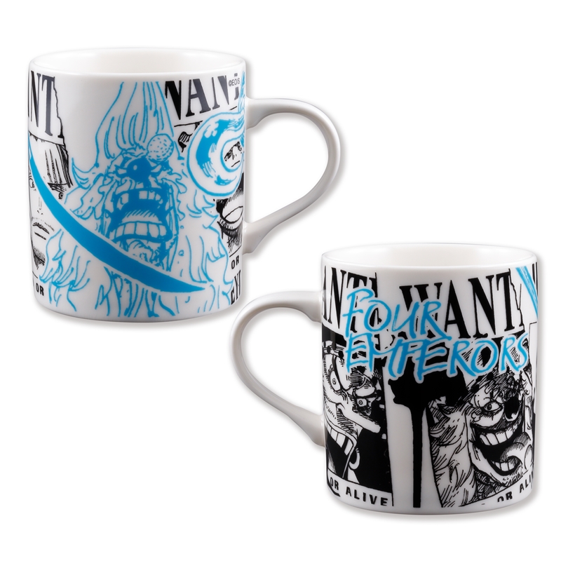 ONE PIECE』四皇のマグカップ4個セット BC3: 食器類